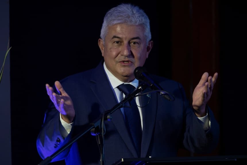 Fotografía de archivo del senador Marcos Pontes, en Brasilia, Brasil. (EFE/ Joédson Alves)