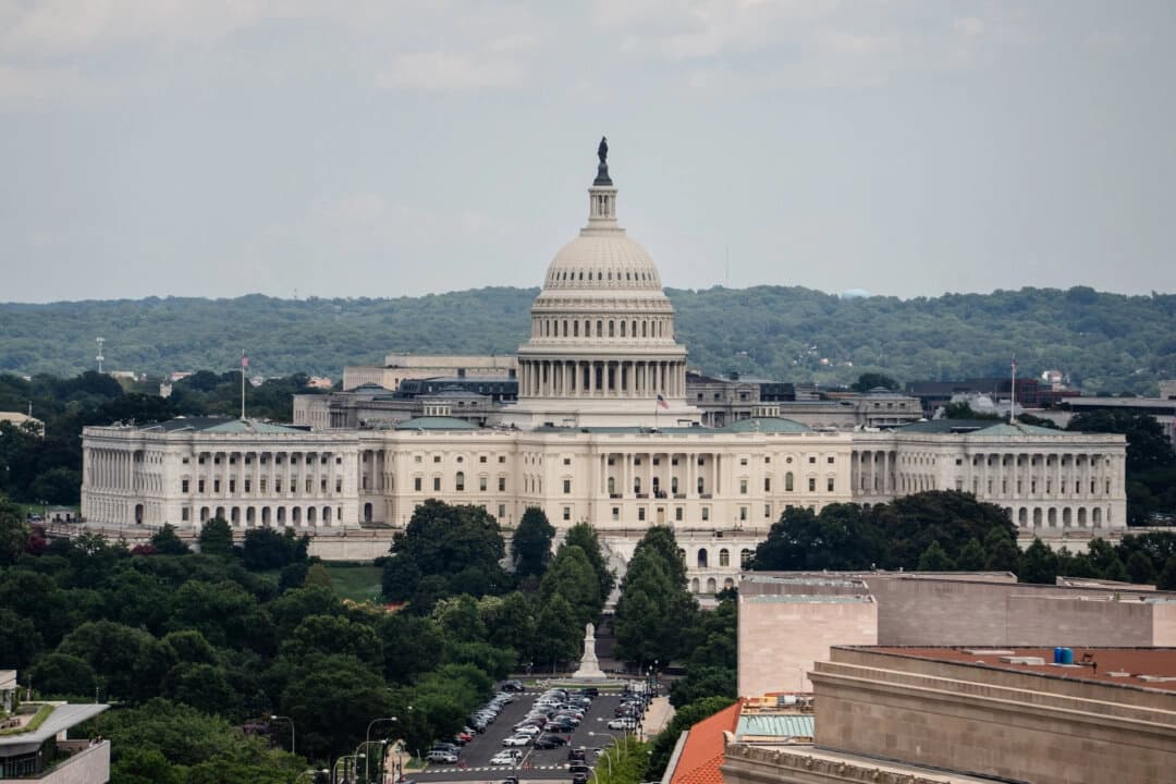 El Capitolio de Estados Unidos, el 21 de julio de 2025. (Madalina Kilroy/The Epoch Times)