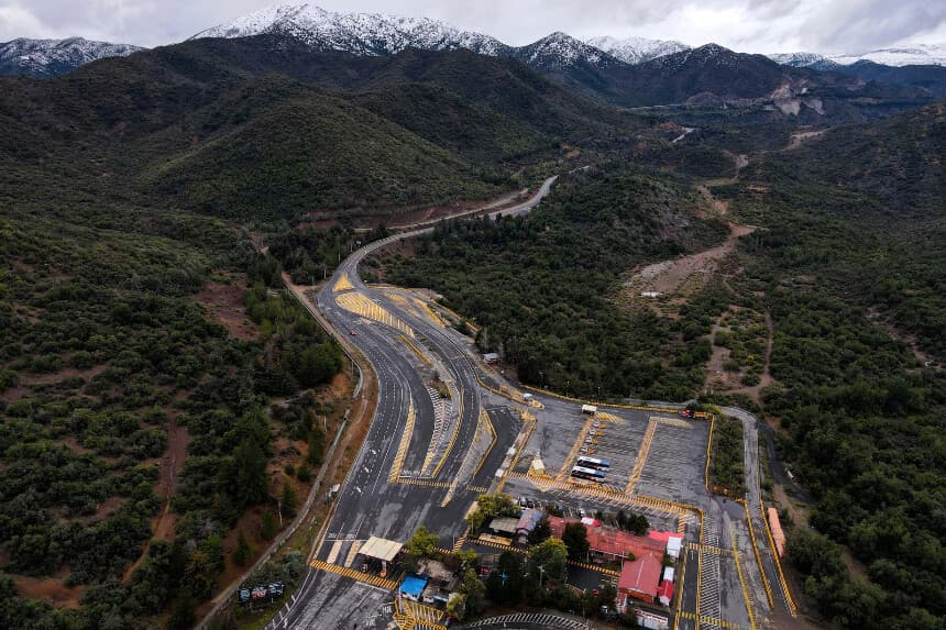 La mina de cobre El Teniente, operada por Codelco, en Rancagua, Chile, el 2 de agosto de 2025. (Esteban Félix/AP Photo).