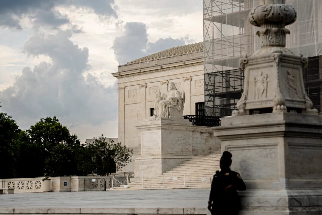 La Corte Suprema de EE. UU. en Washington, el 25 de junio de 2025.(Madalina Kilroy/The Epoch Times)