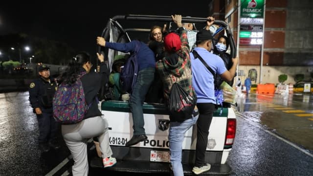 Intensas lluvias en la Ciudad de México dejan severas inundaciones y activan la alerta púrpura