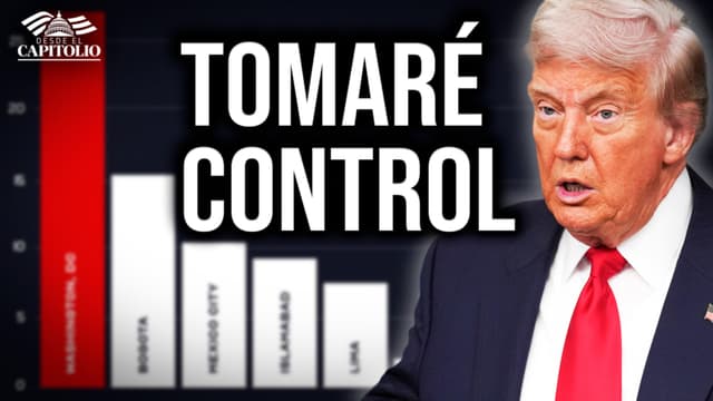 Trump: "Washington es más peligrosa que Colombia y México", y activa Guardia Nacional