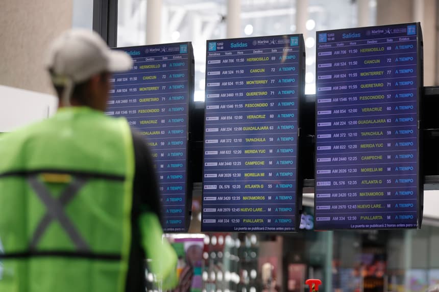 Aeropuerto de CDMX reanuda operaciones tras segunda suspensión por las intensas lluvias