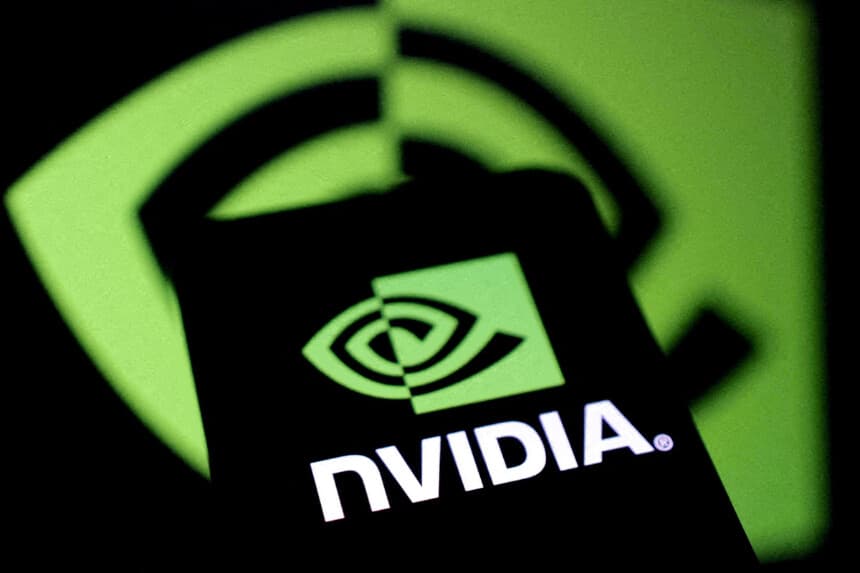 El logotipo de Nvidia aparece en esta ilustración creada el 27 de enero de 2025. (Dado Ruvic/Reuters).
