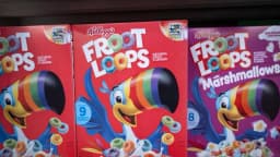 Kellogg's acepta eliminar colorantes artificiales de todos sus cereales