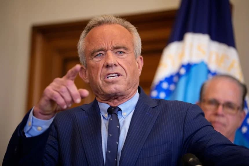 El secretario de Salud, Robert F. Kennedy Jr., en Washington el 10 de junio de 2025. (Andrew Harnik/Getty Images)