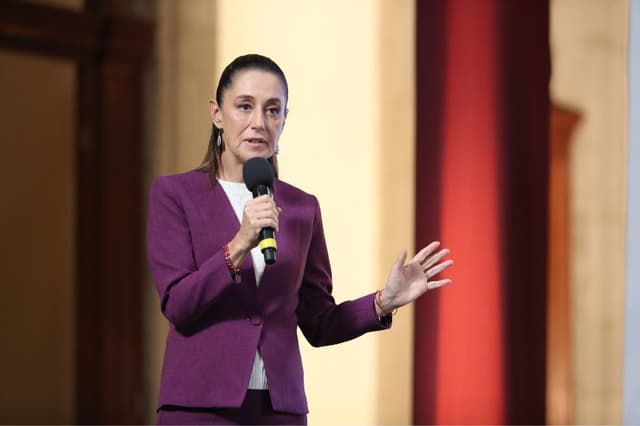 Sheinbaum dice que en México "el único que manda es el pueblo" tras recientes declaraciones de Trump