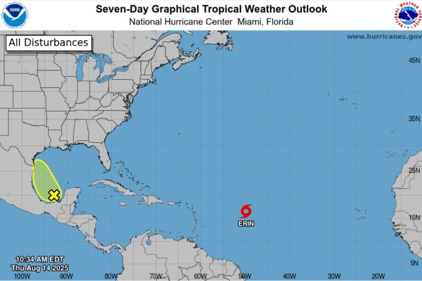 Erin se convierte en el primer huracán de la temporada del Atlántico