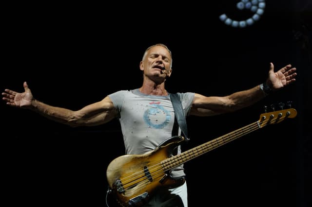 El cantante británico Sting demandado por sus excompañeros de The Police, según 'The Sun'