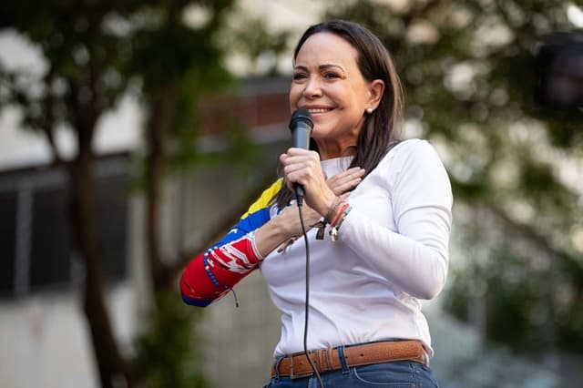 María Corina Machado agradece a Milei su apoyo a la causa por la democracia en Venezuela