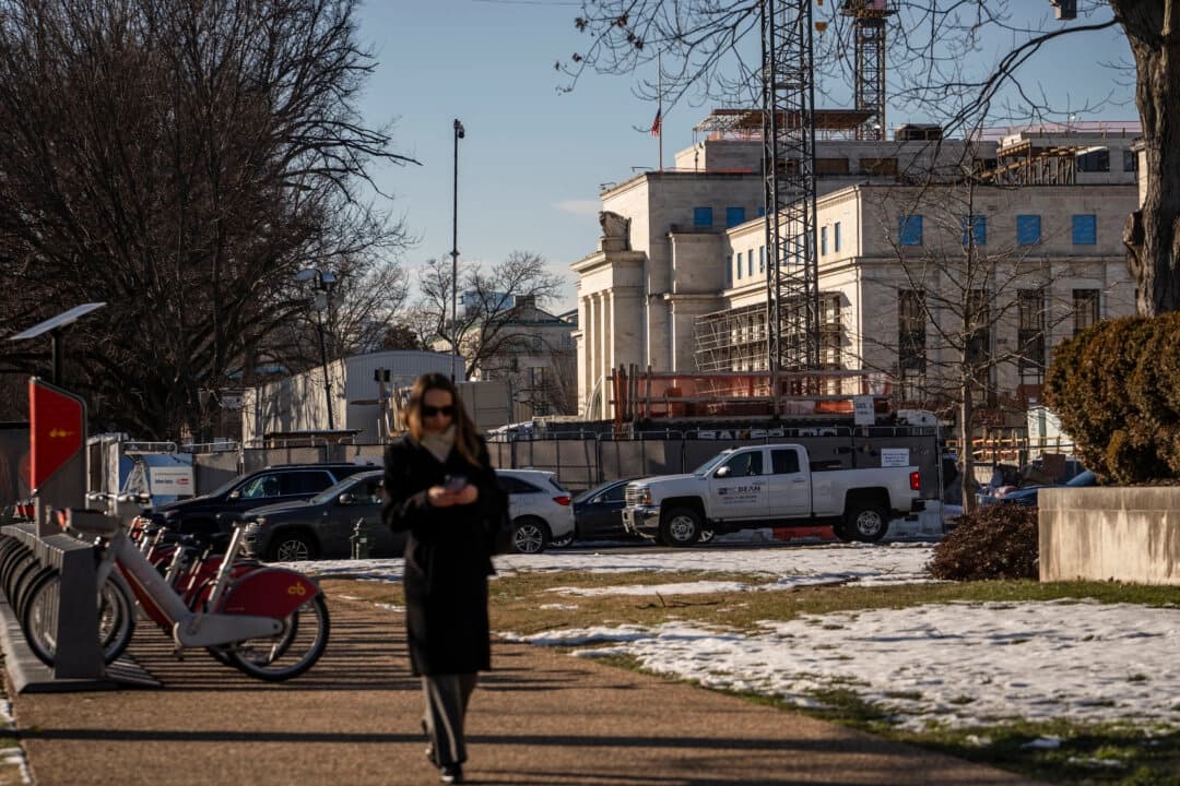 El Banco de la Reserva Federal en Washington, el 14 de enero de 2025. (Madalina Vasiliu/The Epoch Times).