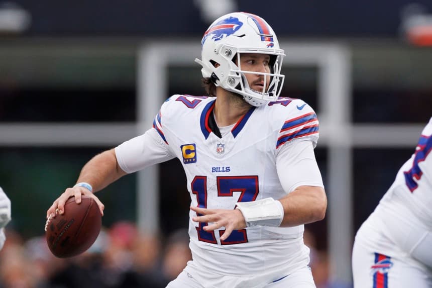 Josh Allen, pasador de los Buffalo Bills. (EFE/EPA/CJ GUNTHER)