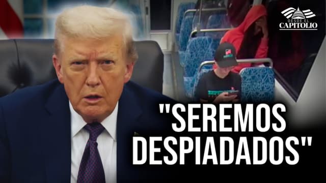 Trump lanza advertencia a demócratas: "Vamos a responder con fuerza"