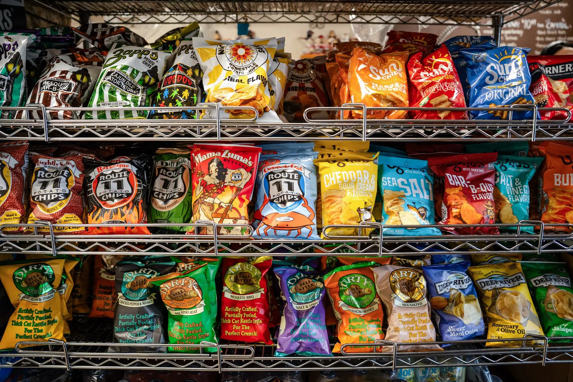 Una tienda en Washington el 19 de agosto de 2025. El Departamento de Agricultura implementará una definición gubernamental de alimentos ultraprocesados y considerará una revisión a sus directrices de etiquetado de alimentos. (Madalina Kilroy/The Epoch Times).