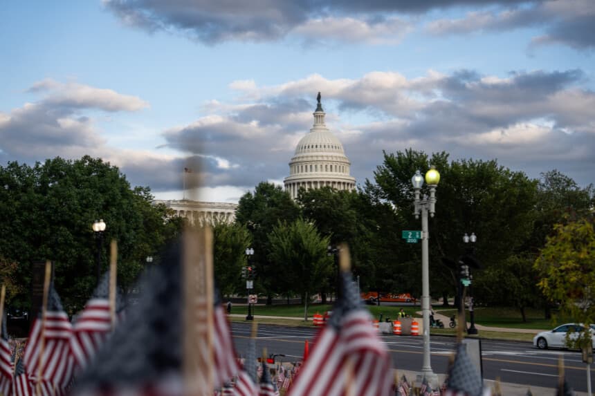 El edificio del Capitolio de los Estados Unidos en Washington, el 9 de septiembre de 2025. (Madalina Kilroy/The Epoch Times).