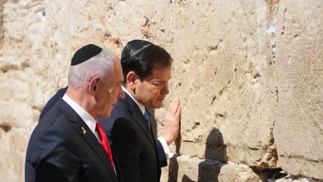 Rubio visita Israel tras el ataque a Catar