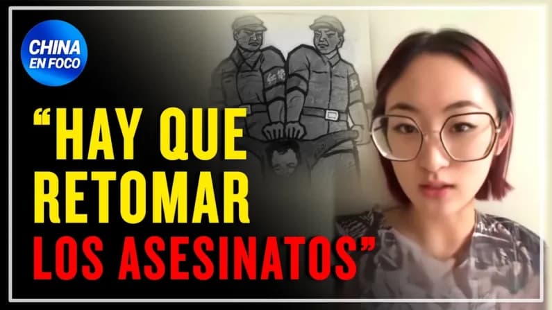 Estudiante china pide asesinatos y dice que hay que tener miedo de hablar