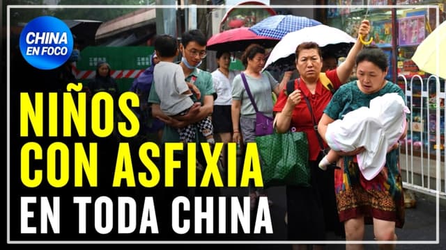 Nueva enfermedad a China: Niños con asfixia colapsan hospitales