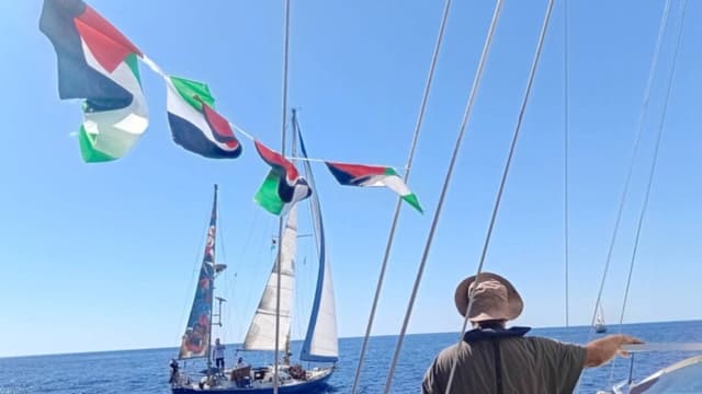 Funcionarios israelíes dicen que la Flotilla Global Sumud está vinculada a organizaciones terroristas