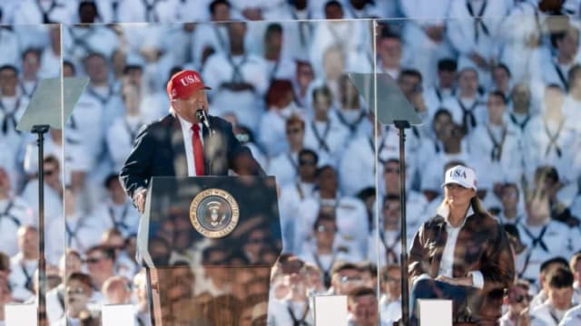 Trump celebra las victorias históricas de EE. UU. durante el 250º aniversario de la Marina