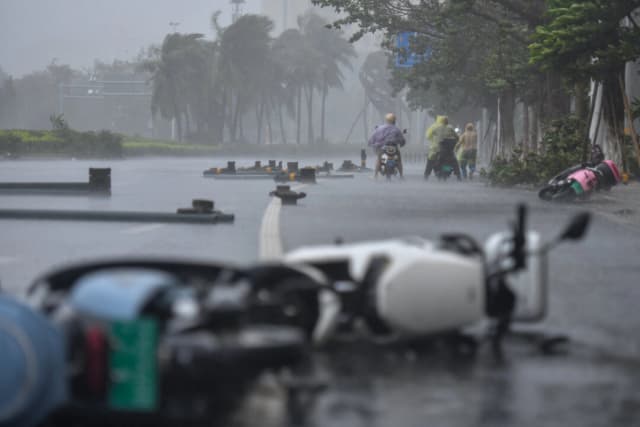 Tifón Matmo azota China durante la temporada alta de vacaciones
