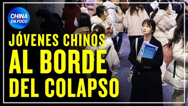 19 millones de jóvenes chinos en la calle: sistema al borde del colapso