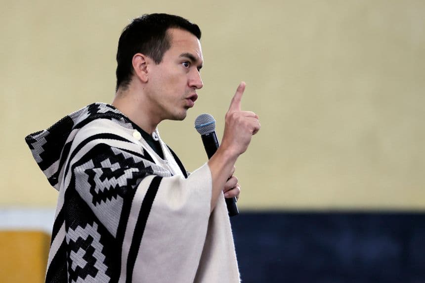 Gobierno de Ecuador denuncia presunto intento de asesinato contra Noboa en ataque a caravana presidencial