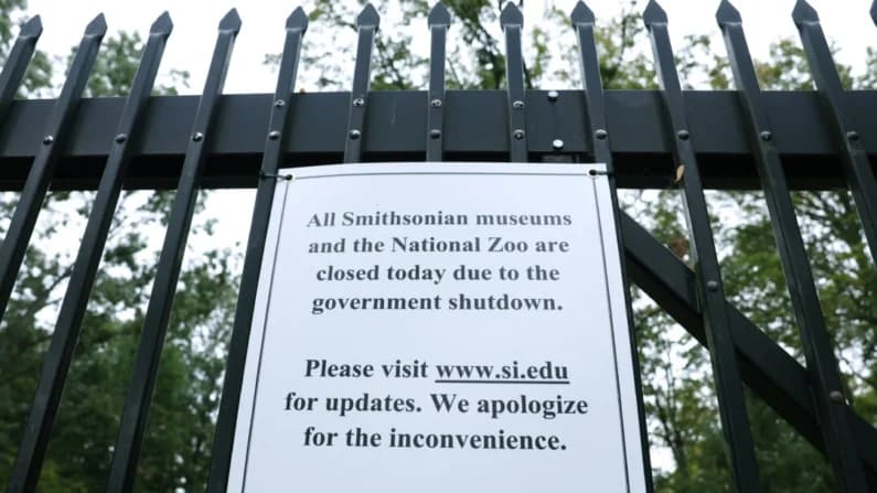 Museos Smithsonian y Zoológico Nacional cierran sus puertas mientras continúa el cierre del gobierno