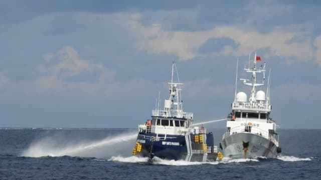 Estados Unidos condena choque de barco chino contra buque filipino en el mar de la China Meridional