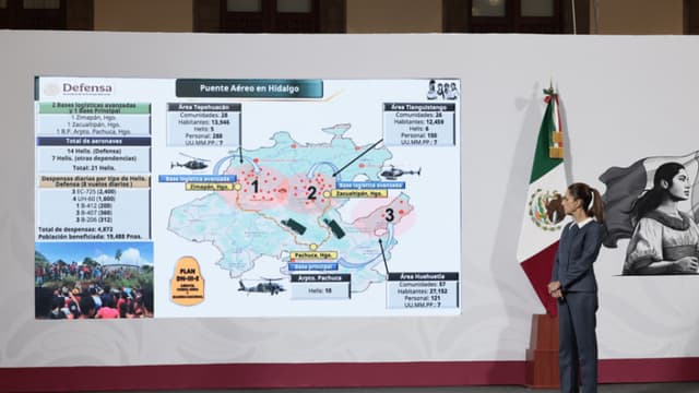México confirma 66 fallecidos por las intensas lluvias que devastaron varias regiones