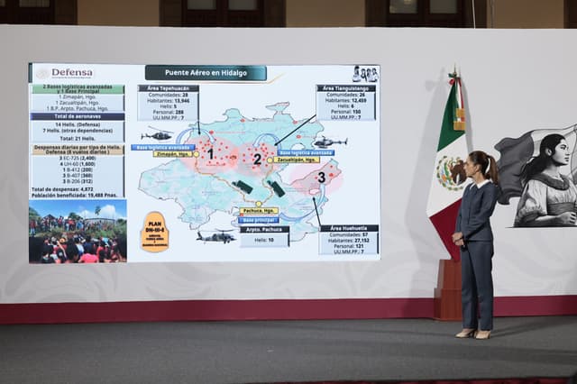 México confirma 66 fallecidos por las intensas lluvias que devastaron varias regiones