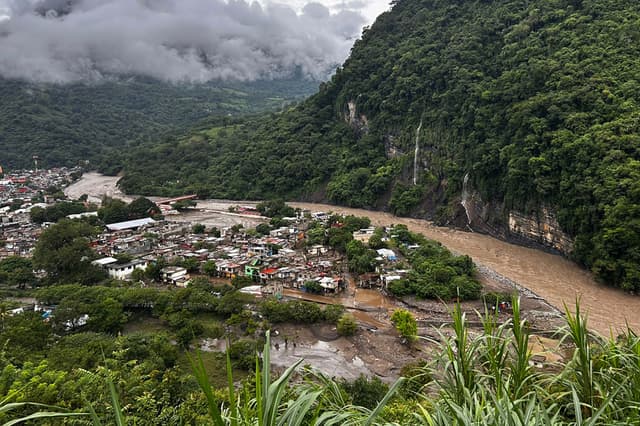 México pide apoyo al servicio de mapeo de emergencia para evaluar el impacto de las lluvias