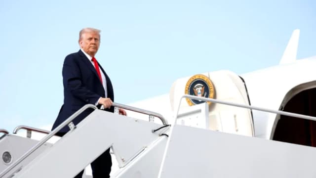 FBI halla un puesto de caza cerca del punto de despegue del Air Force One de Trump