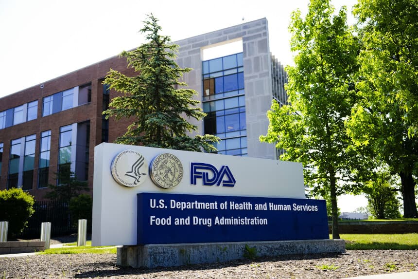 La Administración de Alimentos y Medicamentos de los Estados Unidos (FDA) en White Oak, Maryland, el 5 de junio de 2023. (Madalina Vasiliu/The Epoch Times).