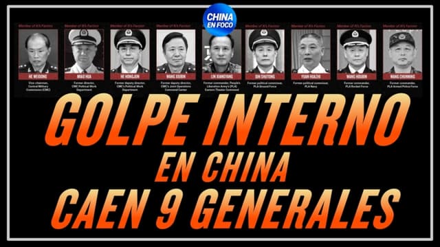 Golpe Interno en China: Caen Nueve Generales