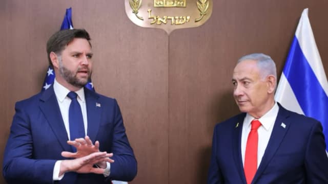 Vance y Netanyahu debaten sobre gobernanza y seguridad en Gaza para avanzar en acuerdo de alto al fuego