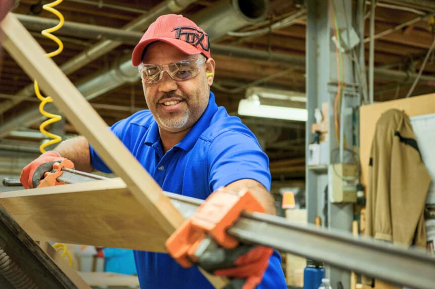 Sede central de Wellborn Cabinet en Ashland, Alabama, en 2024. Wellborn se ha visto afectada por la avalancha de importaciones. (Cortesía de Wellborn Cabinet).