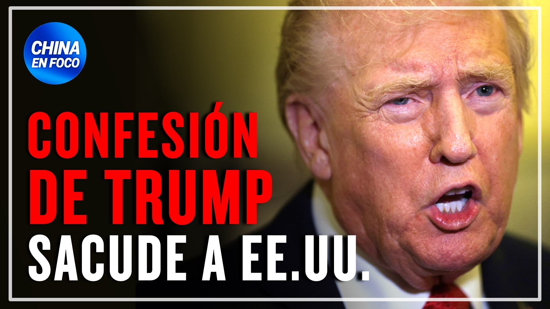 Imagen de Confesión de Trump sobre el ejército chino sacude a Estados Unidos