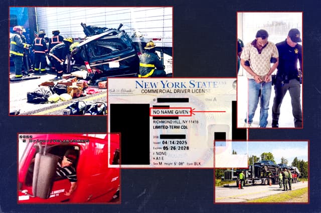 Camioneros advierten que licencias "sin nombre" hacen que las carreteras de EE. UU. sean más peligrosas