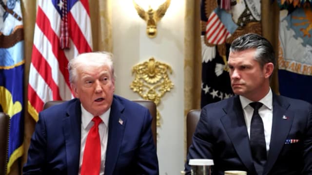 Trump y funcionarios resaltan esfuerzos para combatir los cárteles de drogas y la trata de personas