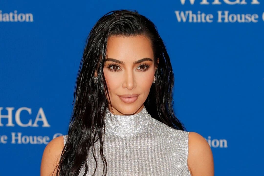 Kim Kardashian asiste a la Cena de la Asociación de Corresponsales de la Casa Blanca de 2022 en el Washington Hilton de Washington el 30 de abril de 2022. (Paul Morigi/Getty Images)