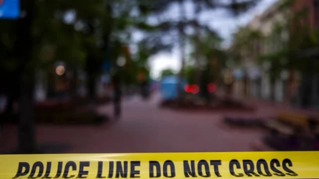 Cinta policial en una foto de archivo. (Chet Strange/Getty Images)