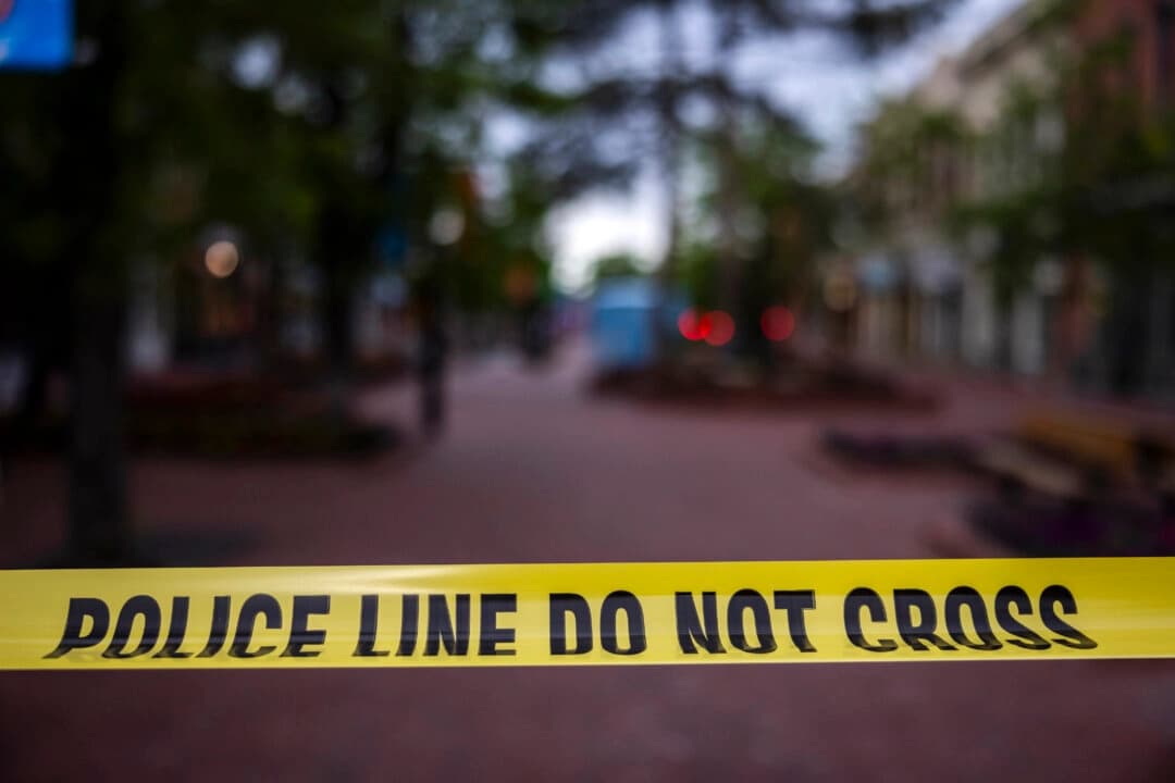 Cinta policial en una foto de archivo. (Chet Strange/Getty Images)