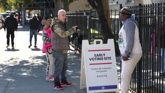 Comienza la votación anticipada presencial en Nueva York y Nueva Jersey