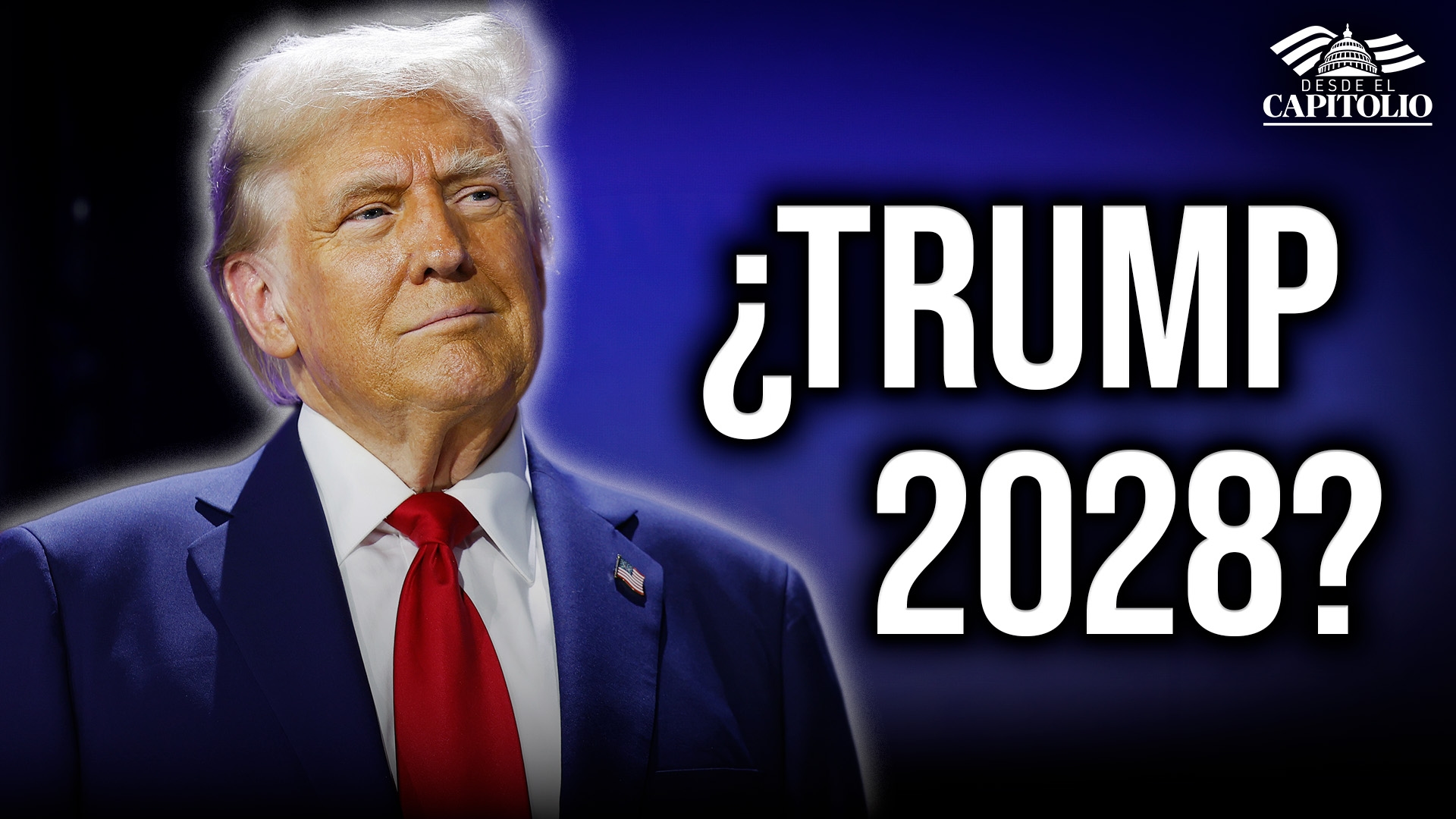 Imagen de Trump aclara su futuro político 2028: "Sí se me permitiría hacerlo"