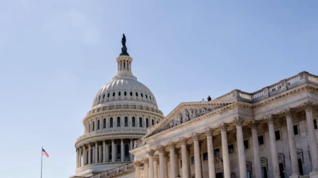 El edificio del Capitolio de los Estados Unidos el 9 de octubre de 2025. (Madalina Kilroy/The Epoch Times)