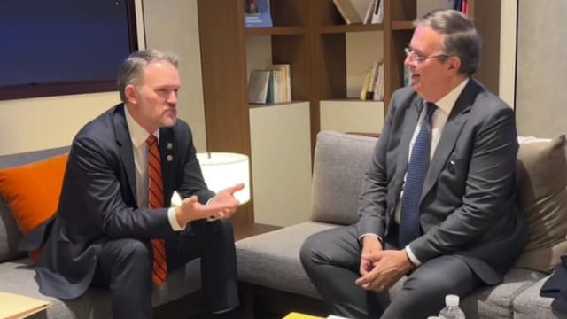 Ebrard se reúne con representante comercial de EE. UU. para continuar con negociaciones de aranceles