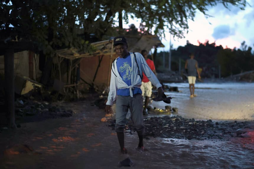 El pueblo haitiano que perdió 20 vidas por Melissa vuelve a quedar bajo el agua
