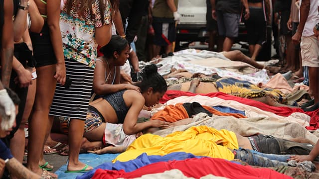 Aumenta a 121 el número de muertos en redada policial contra banda de narcotraficantes en Río de Janeiro