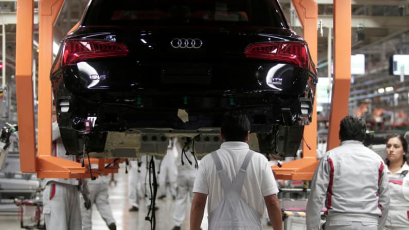 Audi México suspende operaciones en su planta de Puebla por bloqueos de productores agrícolas